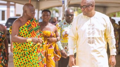 Photo of Clearly Explain To Ghanaians What You Did In Office – Asantehene Otumfuo Tells Ex-President Mahama
