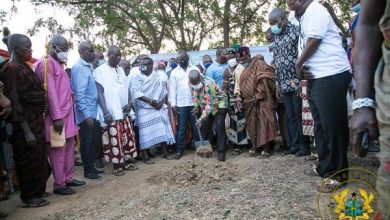 Photo of President Akufo-Addo Cuts Sod For €85 Million Keta Water Supply Project