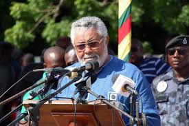 Photo of Ghana’s former President J.J. Rawlings is dead