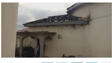 Photo of Fire Destroys Sacristy of St. Francis Xavier Catholic Church in Prestea