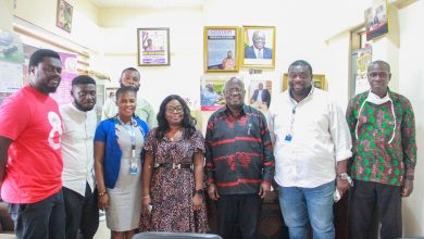 Photo of Focus 1 Media Pays Courtesy Call on  EKMA MCE Following Death of Coordinating Director
