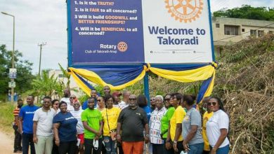 Photo of Rotary Club of Takoradi-Anaji Commissions Billboard To Educate Public On Goodwill