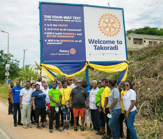 Rotary Club of Takoradi-Anaji Commissions Billboard To Educate Public ...