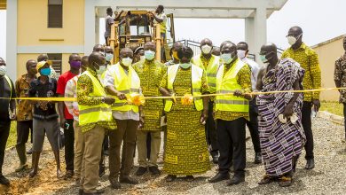 Photo of OPERATIONALIZING THE NEW TTU TVET CAMPUS: COUNCIL CHAIRPERSON CUT -SOD FOR 4.3 KILO ROAD