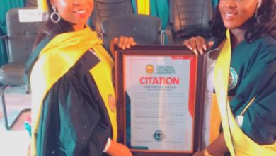 Photo of Raybow Hotel Staff Graduates With First-Class, Emerges Overall Best Female Graduating Student
