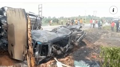 Photo of Tragic: 14 persons feared dead in gory accident at Asemasa