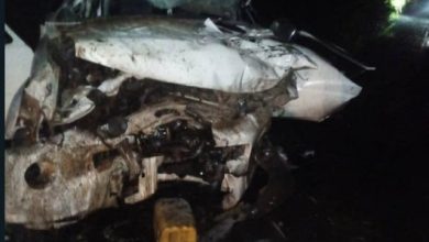 Photo of Bibiani-Anhwiaso Bekwai DCE, driver die after crash on Accra-Kumasi highway