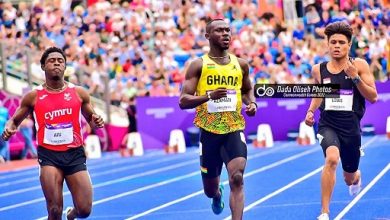 Photo of Benjamin Azamati advances to 100m Semi Finals in the ongoing Commonwealth Games 2022