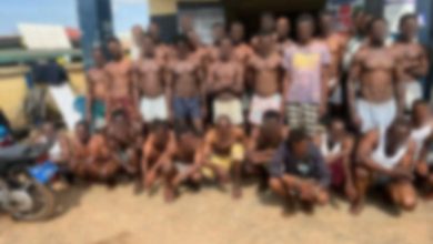 Photo of POLICE ARREST TWENTY-NINE SUSPECTS FOR VIOLENT CLASHES AT ASHAIMAN IN THE GREATER ACCRA REGION