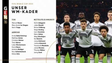 Photo of Germany officially names their final squad for the FIFA World Cup