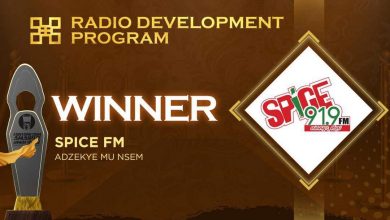 Photo of Spice FM’s Adzekyee Mu Nsem Adjudged Best Development Program