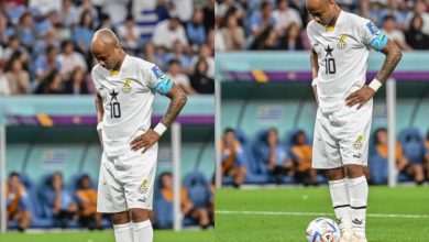 Photo of Andre Ayew Rushed to the Hospital after Ghana vrs Uruguay Game
