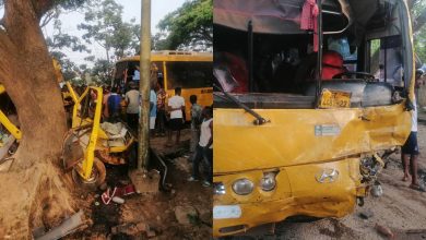 Photo of 4 killed in an accident in Takoradi on New Year’s Day.