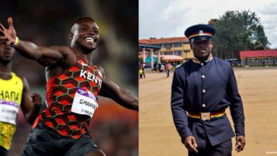 Photo of African 100m champion turns police constable