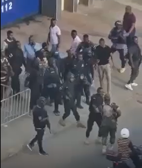 military personnel clashed with some Police officers 