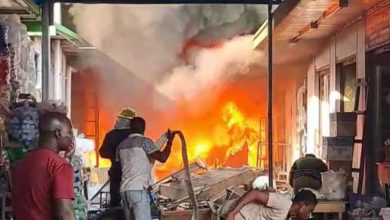 Photo of Flames from trader cooking caused fire at Kejetia market – Bawumia