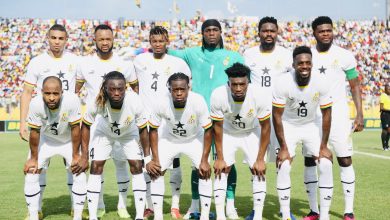 Photo of Ghana drops to 60th in latest FIFA rankings