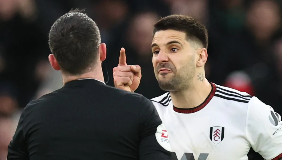 Fulham Striker Aleksandar Mitrovic Handed Eight Game Ban For Pushing Referee Chris Kavanagh 4243