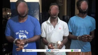Photo of Police Arrest Three People For Robbery Attack On A Gold-Buying Shop At Tarkwa In The Western Region