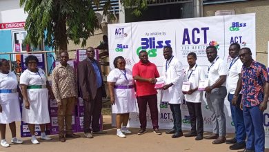 Photo of Effia Nkwanta Regional Hospital Receives Anti-malarial Drugs From Bliss GVS