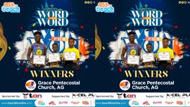 Photo of Grace Pentecostal Church crowned winners of Beach FM’s Word for Word bible quiz