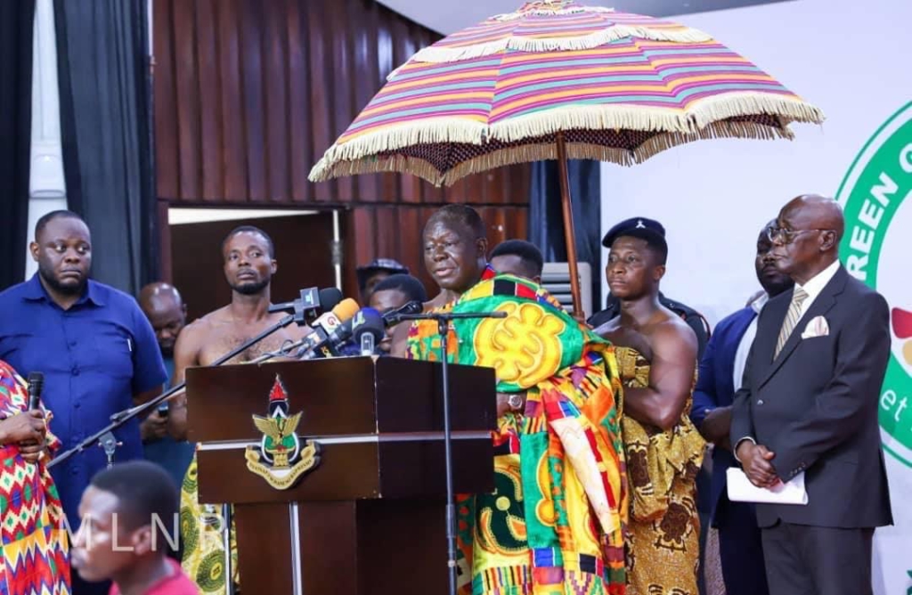 Asantehene launches Green Ghana Day 