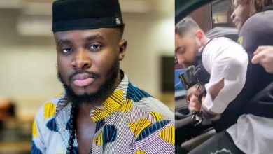 Photo of Fuse ODG Shares Disturbing Video Of How He Was Vi0lently Handcuffed And Dragged Out Of His Car By UK Police Over Alleged Smell Of Cannabis