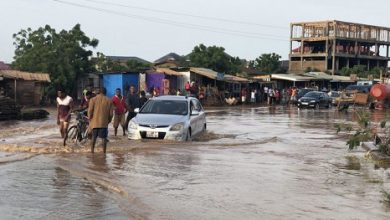 Photo of NADMO cautions public against moving through flood waters￼
