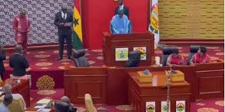 Photo of Ernest Yaw Anim sworn in as Member of Parliament for Kumawu