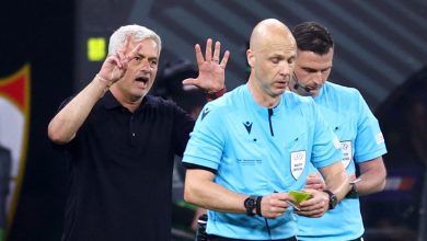 Photo of Mourinho swears at referee in car park after Europa League final defeat