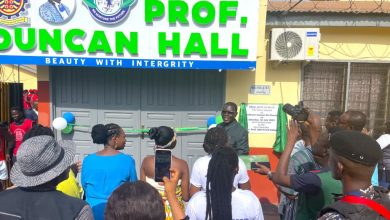 Photo of Ghacem Hall renamed as Prof. Duncan Hall