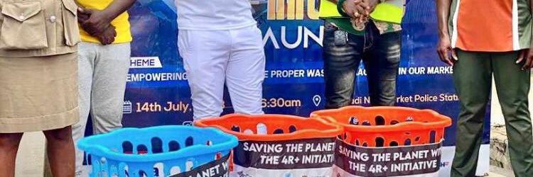 A not-for-profit organization, CorpNation Foundation, has launched a waste management project at Takoradi new market.