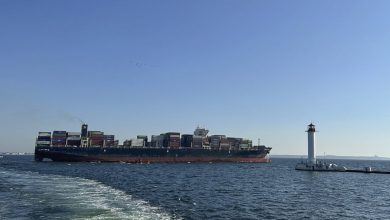 Photo of Container ship leaves Ukrainian port amid Russia Black Sea attack fears