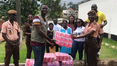 Photo of Sekondi Female Prisons get 1-year supply of sanitary pads from Takoradi-Anaji Rotary Club