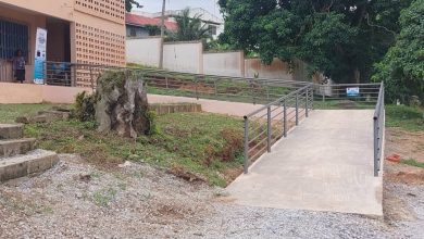 Photo of STMA: Persons With Disability Share Excitement Over The Construction Of Accessibility Ramp At The Social Welfare Department