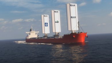 Photo of Pioneering wind-powered cargo ship departs on maiden voyage