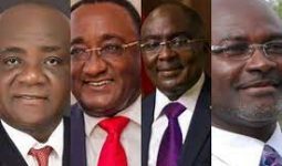 The Presidential Elections Committee of the NPP engaged the four contenders vying for the party's presidential primaries and balloted them.