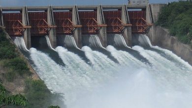 Photo of Akosombo Dam shows no increase in the last 24 hours