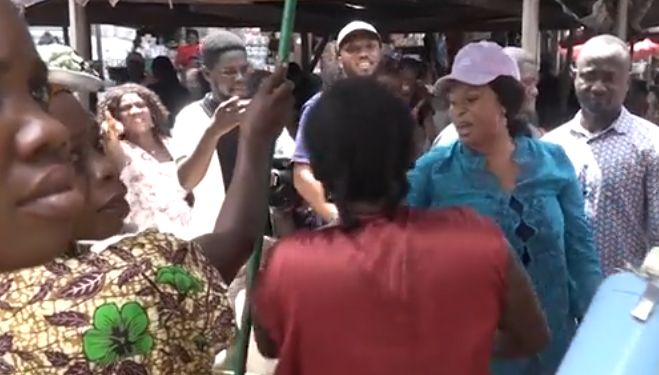 Market women in the Dome market have openly displayed their dissatisfaction with the incumbent MP, Sarah Adwoa Safo, by booing her during...