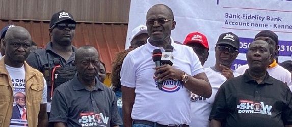 The campaign team of Kennedy Agyapong has issued a stern warning to MPs who are supporting Dr. Bawumia in the party's presidential primaries.