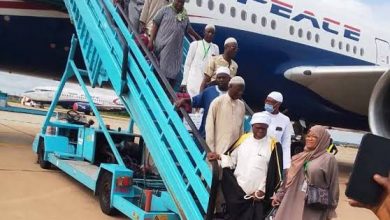 Photo of Nigerians heading to Saudi Arabia for pilgrimage forced back home