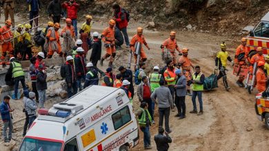 Photo of India: 41 workers trapped in collapsed mountain tunnel rescued after 17 days