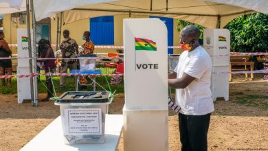 Photo of Ghanaians voting today to elect assembly and unit committee members