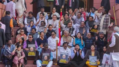 Photo of Heated protests as India suspends 49 more opposition MPs, totaling 141 barred lawmakers
