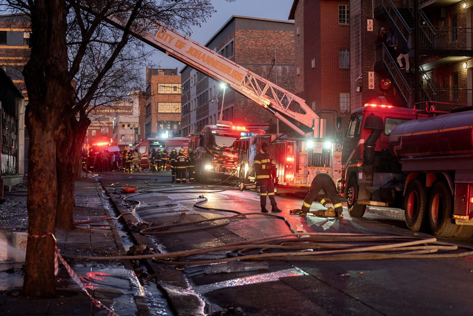 Arrest Made In Connection To Johannesburg Building Fire That Killed 77 ...