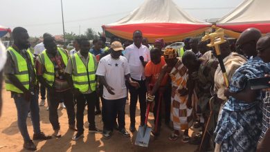 Photo of Effia gets another AstroTurf field: MP Joseph Cudjoe and Ghana Gas break ground for ‘Akutufum’ park’s transformation