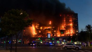 Photo of Spain: Deadly fire engulfs Valencia apartment building, leaves dozens missing