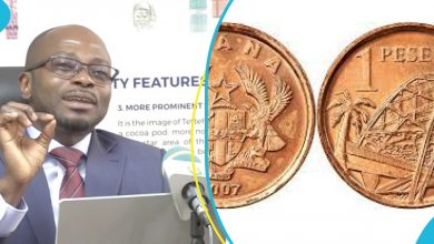 Photo of Bank of Ghana warns against rejecting one and five pesewas coins, calls it disrespectful to national currency