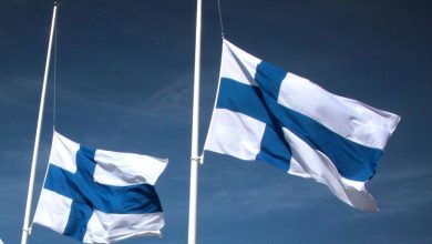 Photo of Flags fly at half-mast across Finland after school shooting kills child