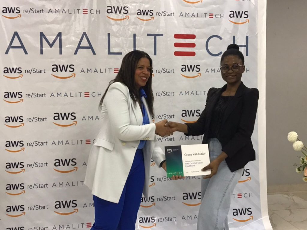 AWS has partnered AmaliTech and invested €5 million to transform Ghana's tech sector through cloud computing training program 